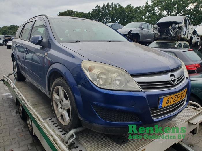 Opel Astra H SW 1.9 CDTi 120 Sloopvoertuig (2008, Blauw)