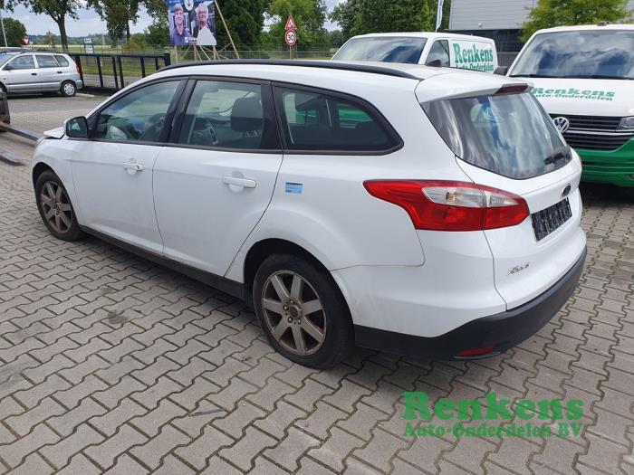 Ford Focus 3 Wagon 1.6 TDCi 115 Sloopvoertuig (2013, Wit)