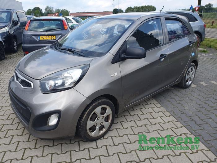 Kia Picanto 1.0 12V Sloopvoertuig (2014, Bruin)