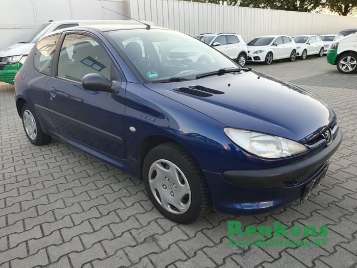 Peugeot 206 1.4 XR,XS,XT,Gentry Sloopvoertuig (2002, Blauw)