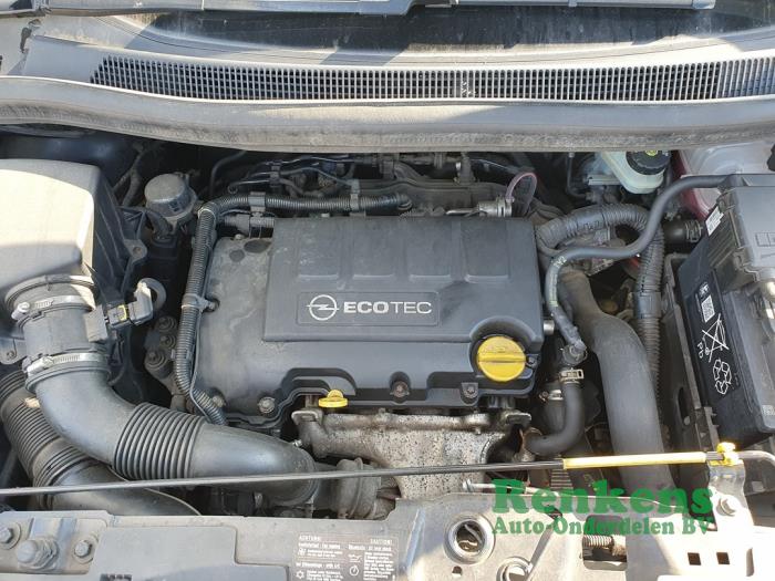 Opel Meriva 1.4 Turbo 16V ecoFLEX Samochód złomowany (2011, Czarny)