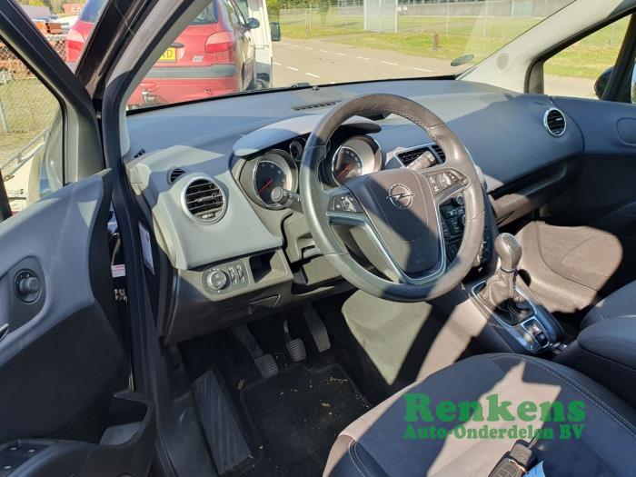 Opel Meriva 1.4 Turbo 16V ecoFLEX Samochód złomowany (2011, Czarny)