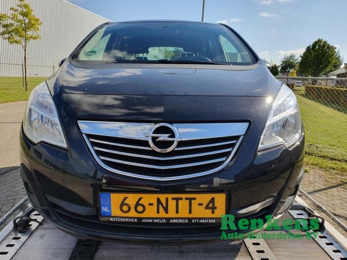 Opel Meriva 1.4 Turbo 16V ecoFLEX Samochód złomowany (2011, Czarny)
