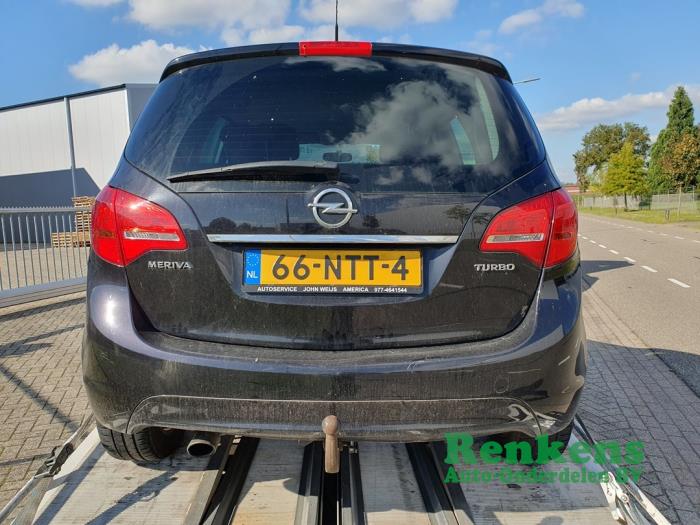 Opel Meriva 1.4 Turbo 16V ecoFLEX Samochód złomowany (2011, Czarny)