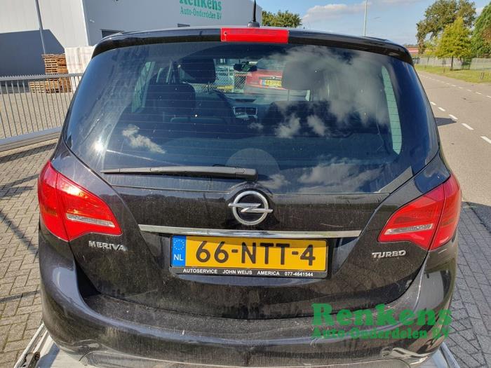 Opel Meriva 1.4 Turbo 16V ecoFLEX Samochód złomowany (2011, Czarny)