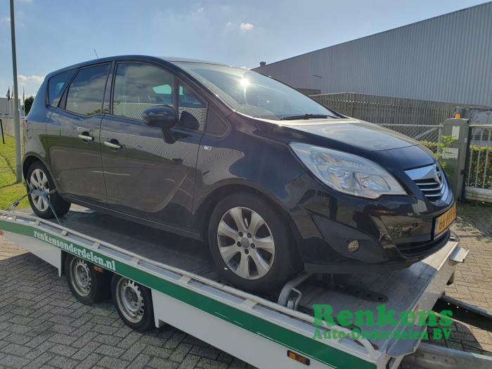 Opel Meriva 1.4 Turbo 16V ecoFLEX Samochód złomowany (2011, Czarny)
