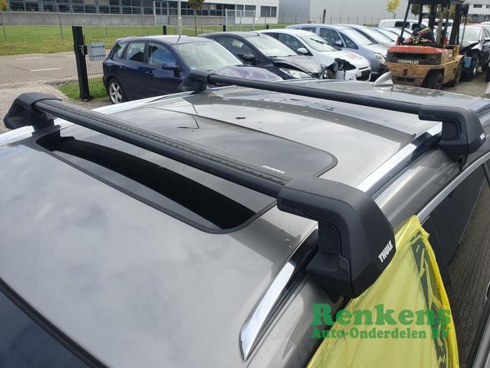 Opel Astra K Sports Tourer 1.0 Turbo 12V Skrotfordon (2017, GRIJS)