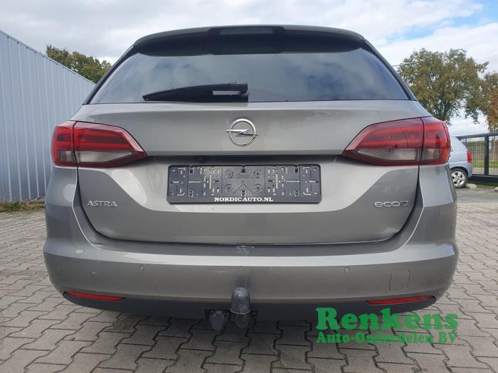 Opel Astra K Sports Tourer 1.0 Turbo 12V Skrotfordon (2017, GRIJS)