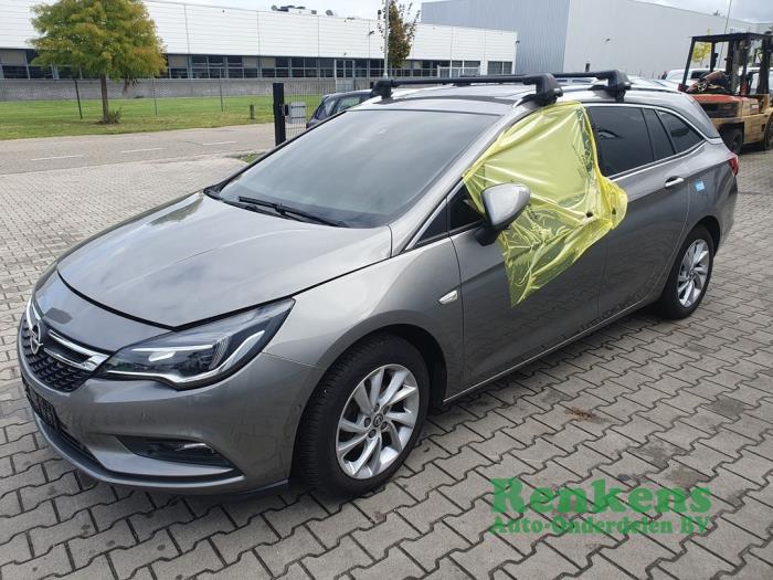 Opel Astra K Sports Tourer 1.0 Turbo 12V Skrotfordon (2017, GRIJS)