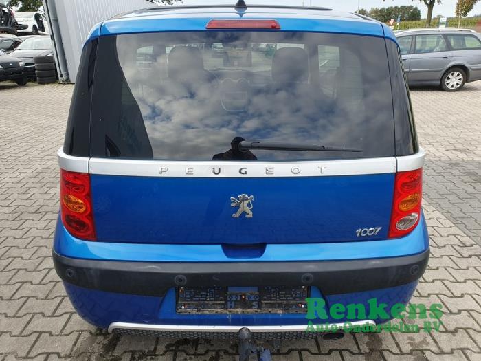 Peugeot 1007 1.6 GTI,Gentry 16V Samochód złomowany (2005, Niebieski)