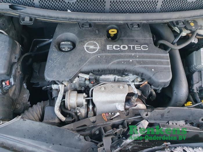 Opel Astra K 1.0 Turbo 12V Sloopvoertuig (2016, Zwart)