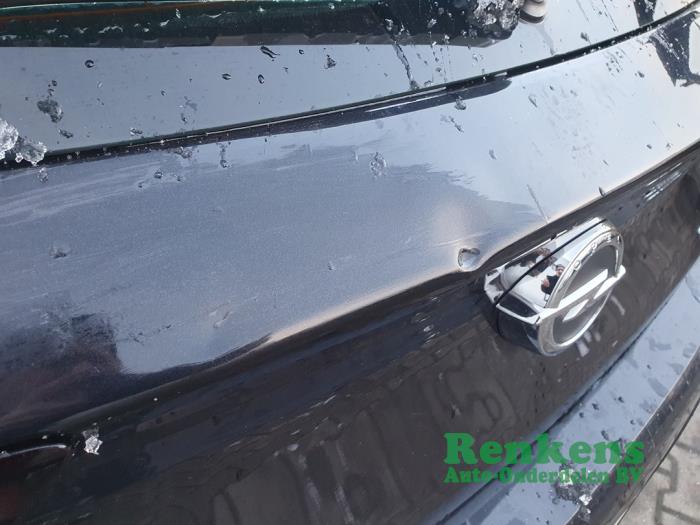 Opel Astra K 1.0 Turbo 12V Sloopvoertuig (2016, Zwart)