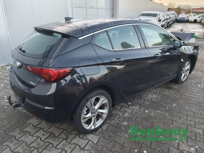 Opel Astra K 1.0 Turbo 12V Sloopvoertuig (2016, Zwart)