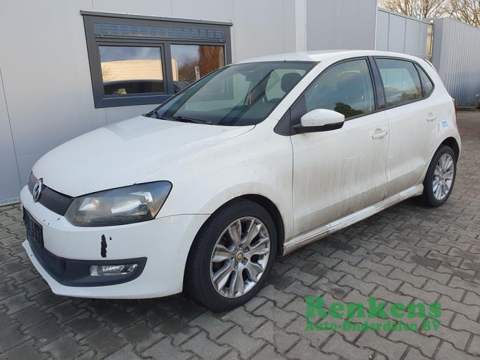 Volkswagen Polo V 1.2 TDI 12V BlueMotion Sloopvoertuig (2011, Wit)