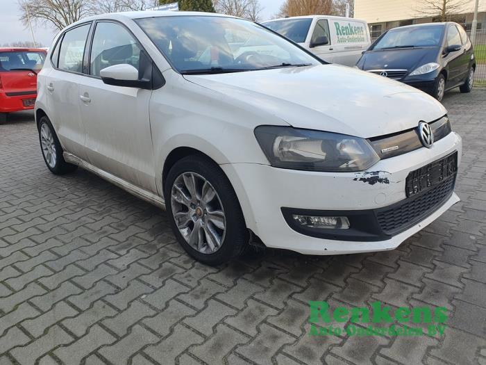 Volkswagen Polo V 1.2 TDI 12V BlueMotion Sloopvoertuig (2011, Wit)