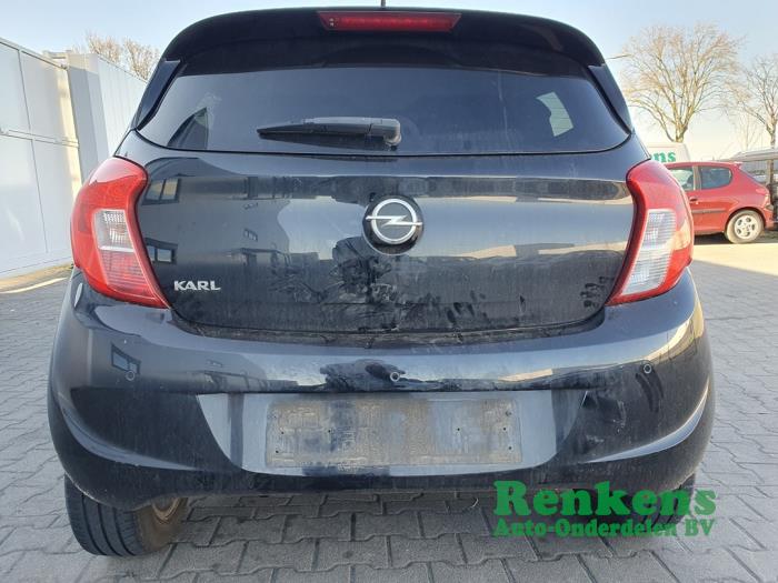 Opel Karl 1.0 12V Sloopvoertuig (2017, Zwart)