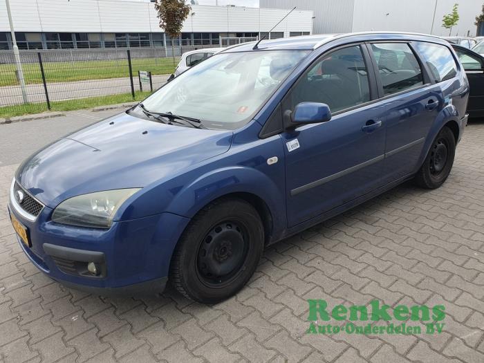 Ford Focus 2 Wagon 1.6 Ti-VCT 16V Skrotfordon (2007, BLAUW)