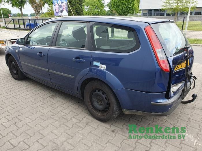 Ford Focus 2 Wagon 1.6 Ti-VCT 16V Skrotfordon (2007, BLAUW)