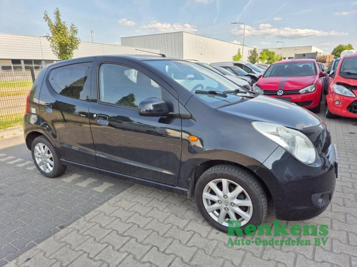 Suzuki Alto 1.0 12V Skrotfordon (2010, ZWART)
