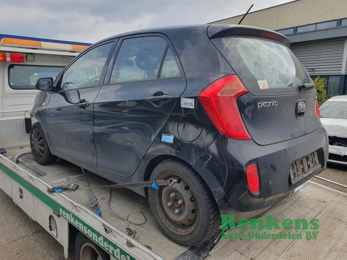 Kia Picanto 1.0 12V Sloopvoertuig (2013, Zwart)