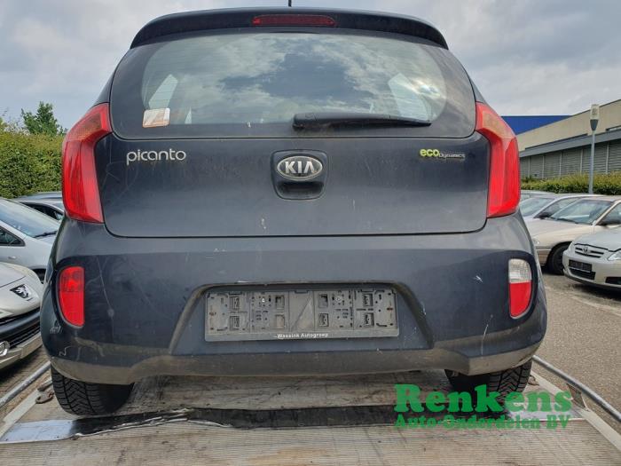 Kia Picanto 1.0 12V Sloopvoertuig (2013, Zwart)