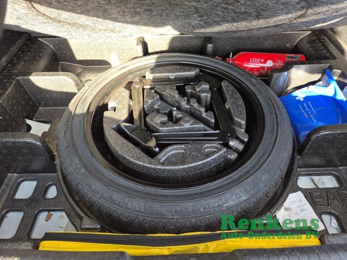 Opel Astra K 1.6 CDTI 110 16V Schadevoertuig (2017, Wit)