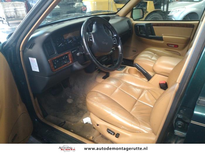 Jeep Grand Cherokee 5.2i V8 Sloopvoertuig (1997, Groen)