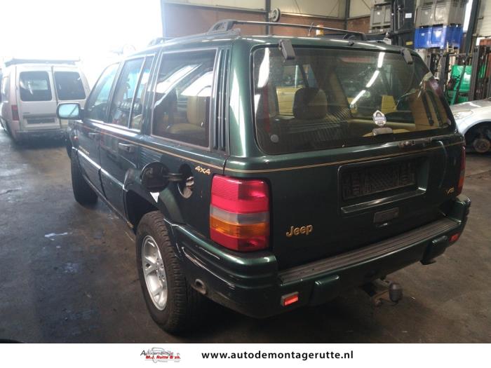 Jeep Grand Cherokee 5.2i V8 Sloopvoertuig (1997, Groen)