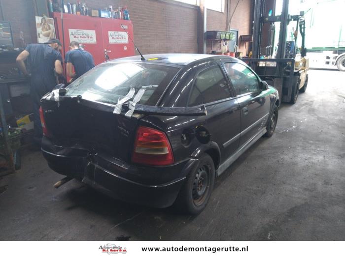 Opel Astra G 1.7 DTI 16V Eco4 Sloopvoertuig (2002, Zwart)