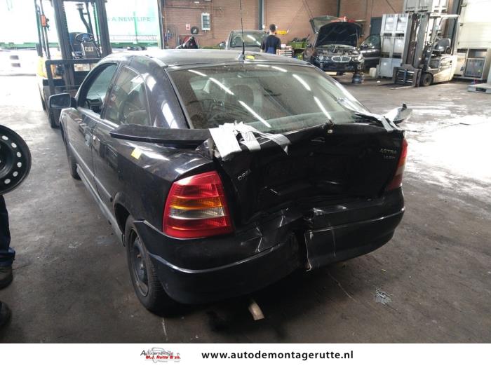 Opel Astra G 1.7 DTI 16V Eco4 Sloopvoertuig (2002, Zwart)