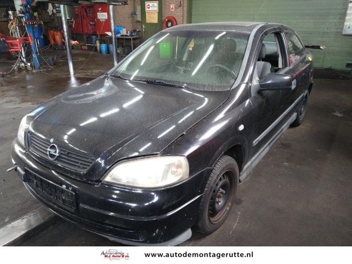 Opel Astra G 1.7 DTI 16V Eco4 Sloopvoertuig (2002, Zwart)