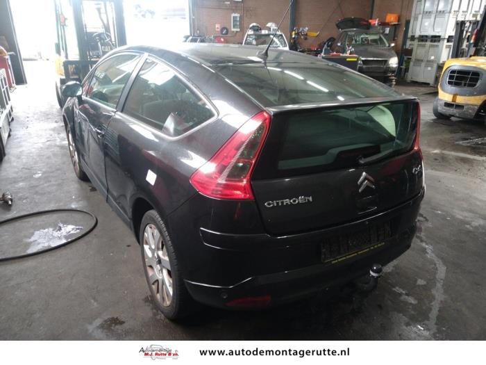 Citroen C4 Coupé 1.6 16V Sloopvoertuig (2005, Zwart)
