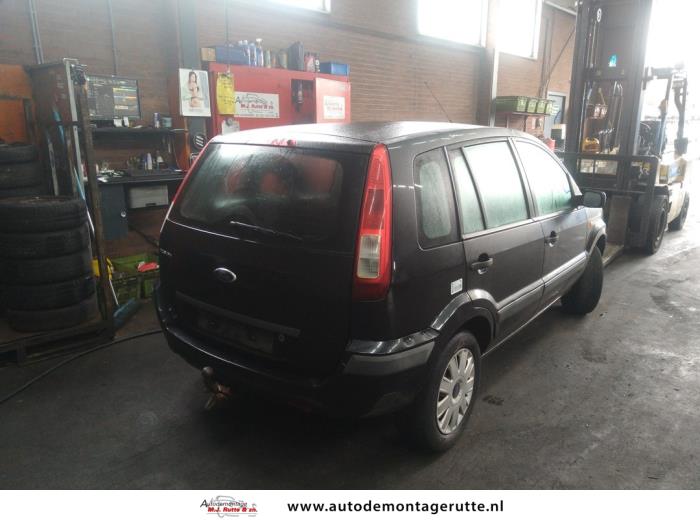 Ford Fusion 1.4 16V Sloopvoertuig (2008, Zwart)