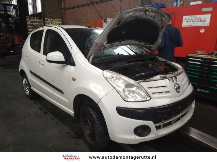 Nissan Pixo 1.0 12V Sloopvoertuig (2010, Wit)
