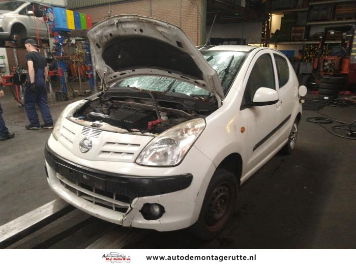 Nissan Pixo 1.0 12V Sloopvoertuig (2010, Wit)