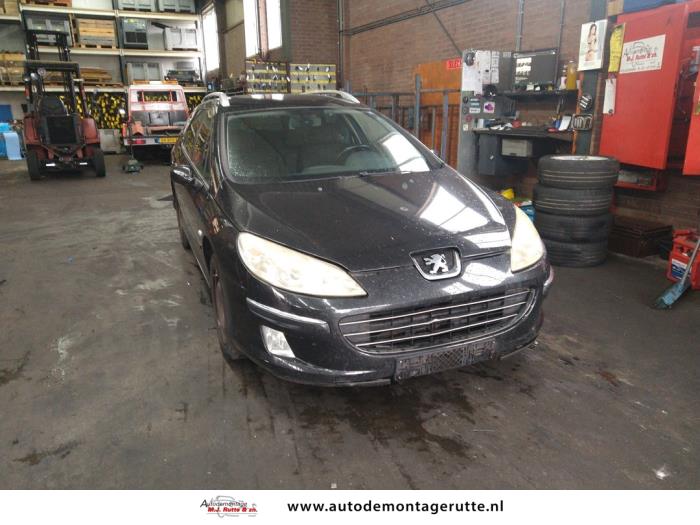 Peugeot 407 SW 1.8 16V Skrotfordon (2006, ZWART)