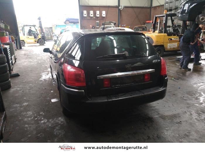 Peugeot 407 SW 1.8 16V Skrotfordon (2006, ZWART)