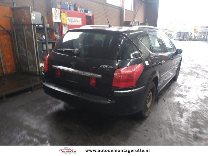 Peugeot 407 SW 1.8 16V Skrotfordon (2006, ZWART)
