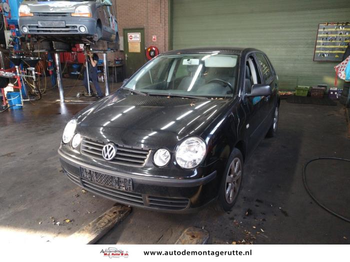 Volkswagen Polo IV 1.4 16V Sloopvoertuig (2004, Zwart)