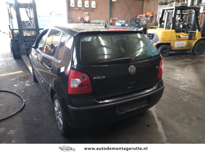 Volkswagen Polo IV 1.4 16V Sloopvoertuig (2004, Zwart)