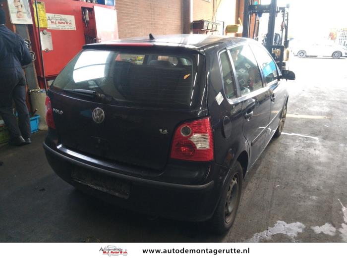 Volkswagen Polo IV 1.4 16V Sloopvoertuig (2004, Zwart)