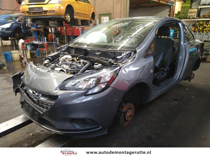 Opel Corsa E 1.0 SIDI Turbo 12V Sloopvoertuig (2015, Grijs)
