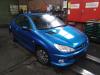 Peugeot 206 CC 1.6 16V Skrotfordon (2002, BLAUW)
