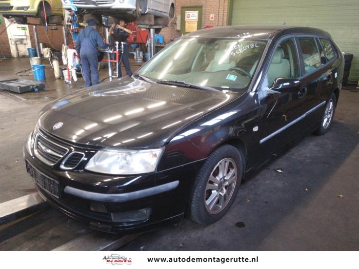 Saab 9-3 Sport Estate 1.8t 16V Skrotfordon (2007, ZWART)