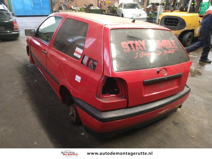 Volkswagen Golf III 1.6 i Sloopvoertuig (1995, Rood)