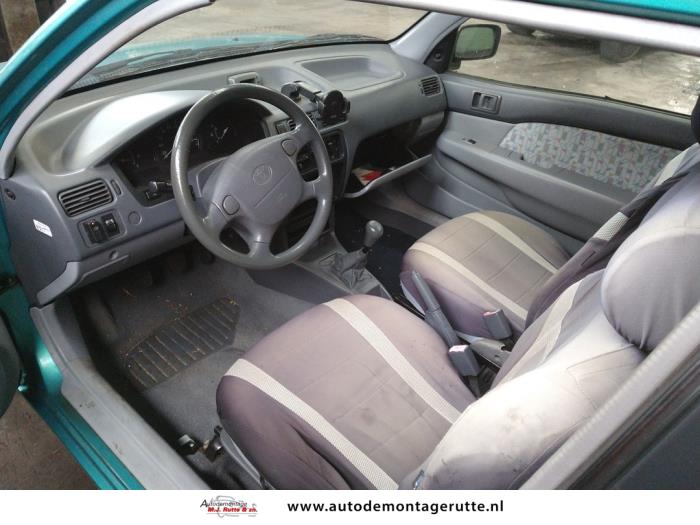 Toyota Starlet 1.3,XLi,GLi 16V Sloopvoertuig (1996, Groen)