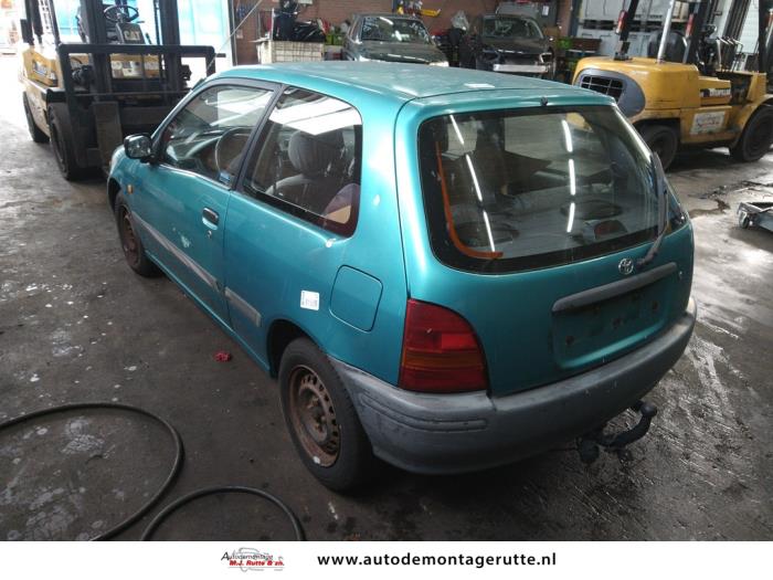 Toyota Starlet 1.3,XLi,GLi 16V Sloopvoertuig (1996, Groen)