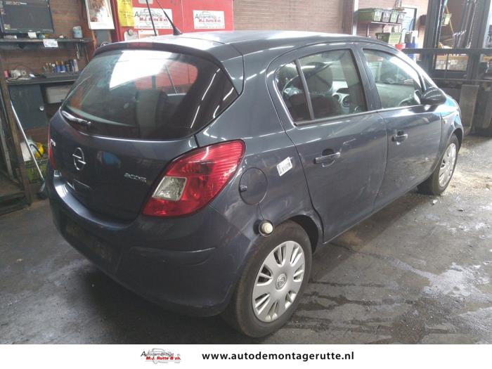 Opel Corsa D 1.0 Sloopvoertuig (2010, Blauw)