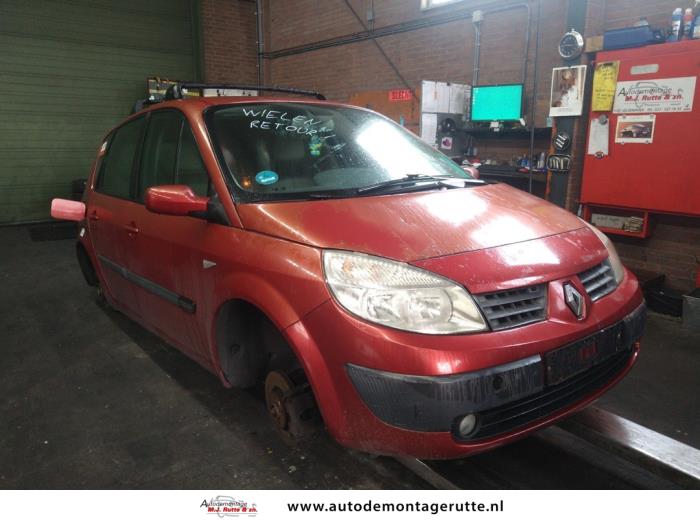 Renault Scénic II 2.0 16V Sloopvoertuig (2006, Rood)