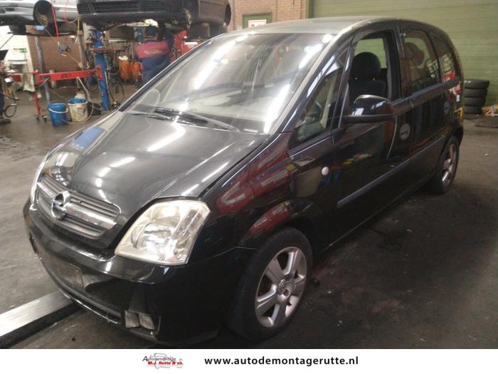 Opel Meriva 1.6 16V Sloopvoertuig (2004, Zwart)